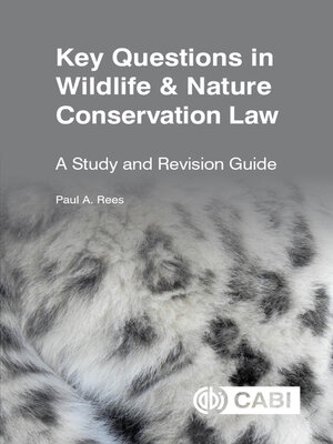 cover image of Key Questions in Wildlife & Nature Conservation Law